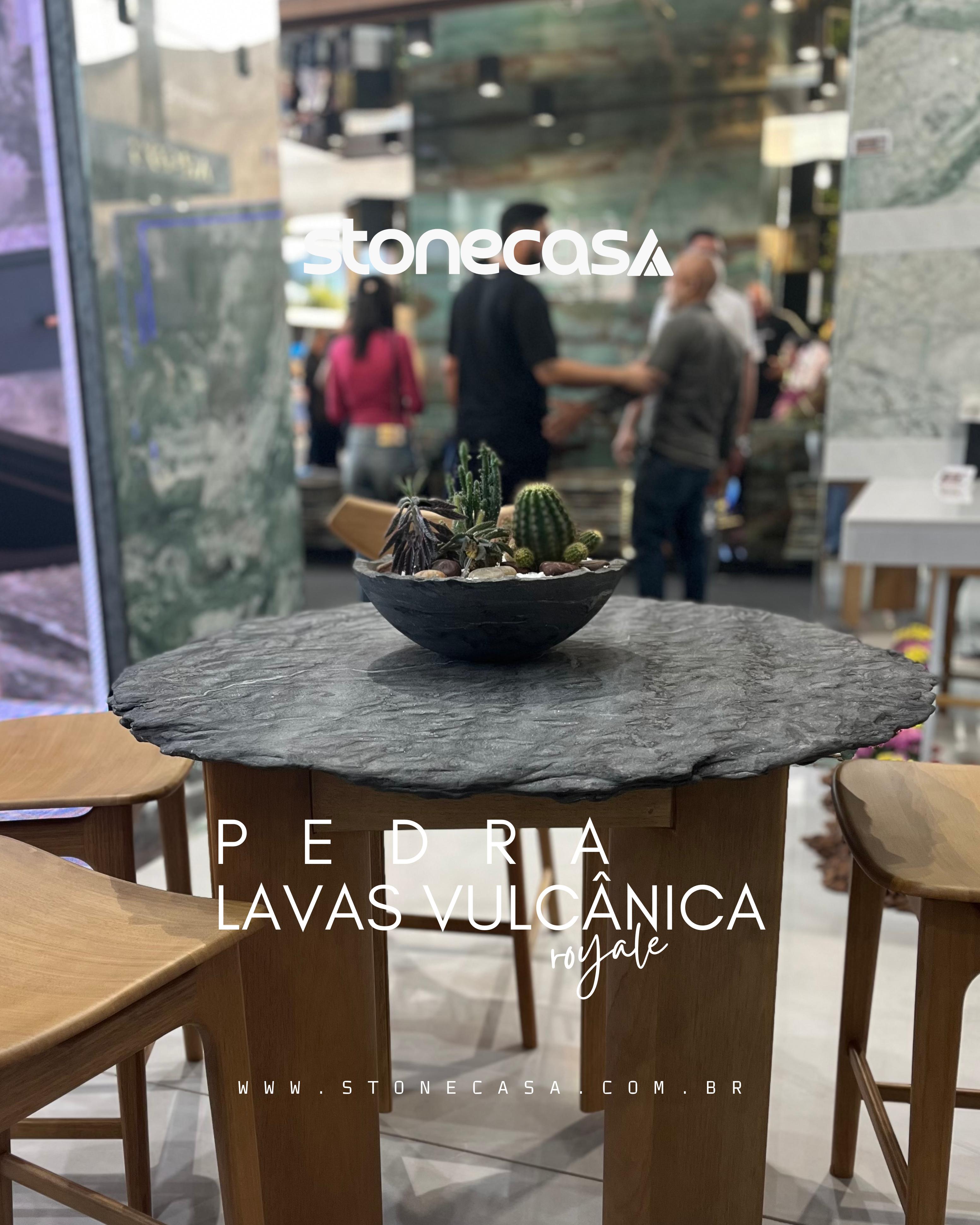 Móveis de Pedra Lava Vulcânica -  Stone Casa